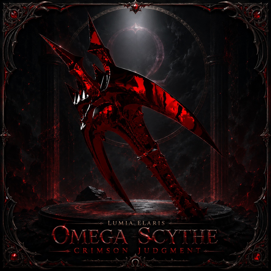 ☠️ Omega Scythe / 終末の鎌 / 종말의 낫 【🎨3 Colors Collection】