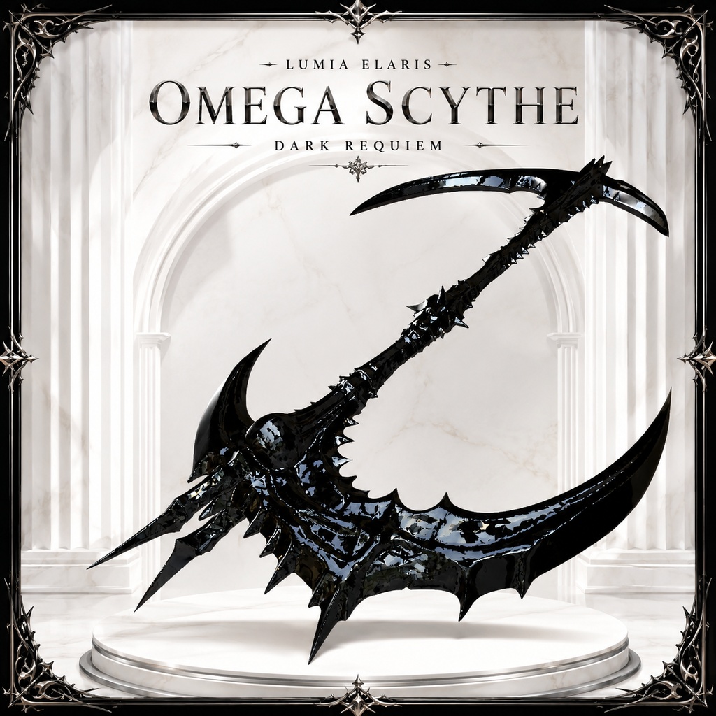 ☠️ Omega Scythe / 終末の鎌 / 종말의 낫 【🎨3 Colors Collection】