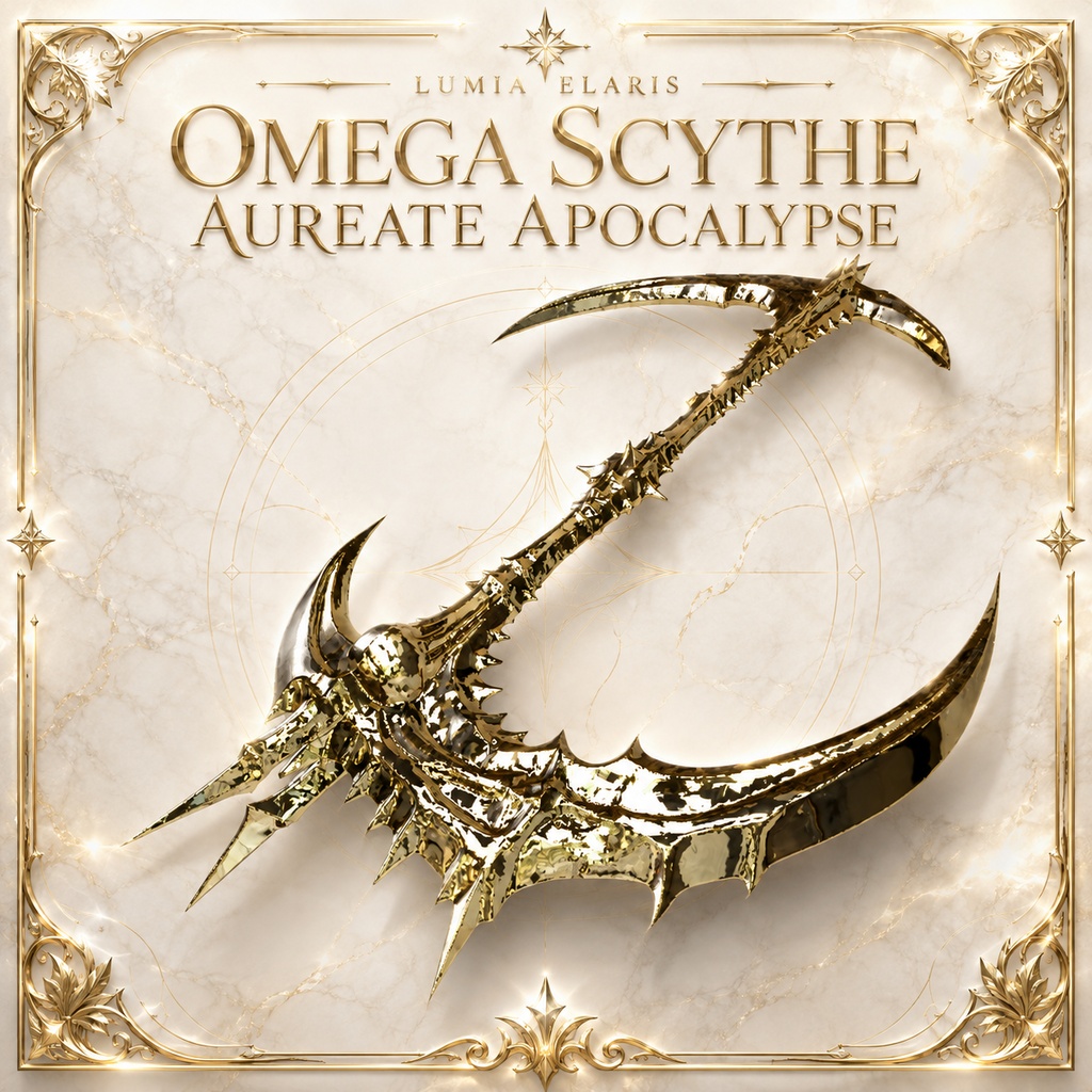☠️ Omega Scythe / 終末の鎌 / 종말의 낫 【🎨3 Colors Collection】