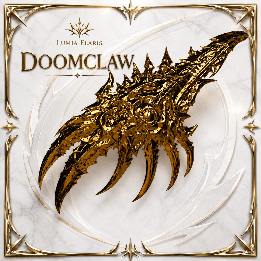 💥 Doomclaw / 破滅の爪 / 파멸의 발톱 【🎨3 Colors Collection】