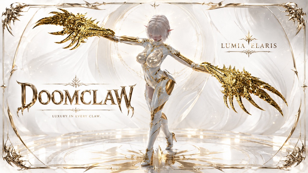 💥 Doomclaw / 破滅の爪 / 파멸의 발톱 【🎨3 Colors Collection】
