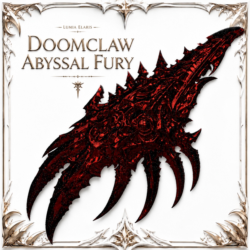 💥 Doomclaw / 破滅の爪 / 파멸의 발톱 【🎨3 Colors Collection】