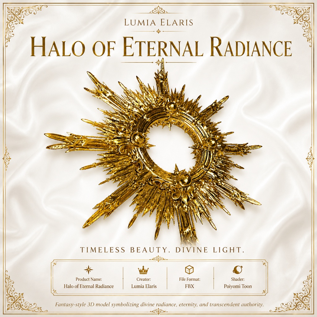 ๐ซ Halo of Eternal Radiance / ๆฐธ้ ใชใ่ผใใฎๅ
่ผช / ์์ํ ๊ดํ์ ์ฑํ ใ๐จ2 Colors Collectionใ