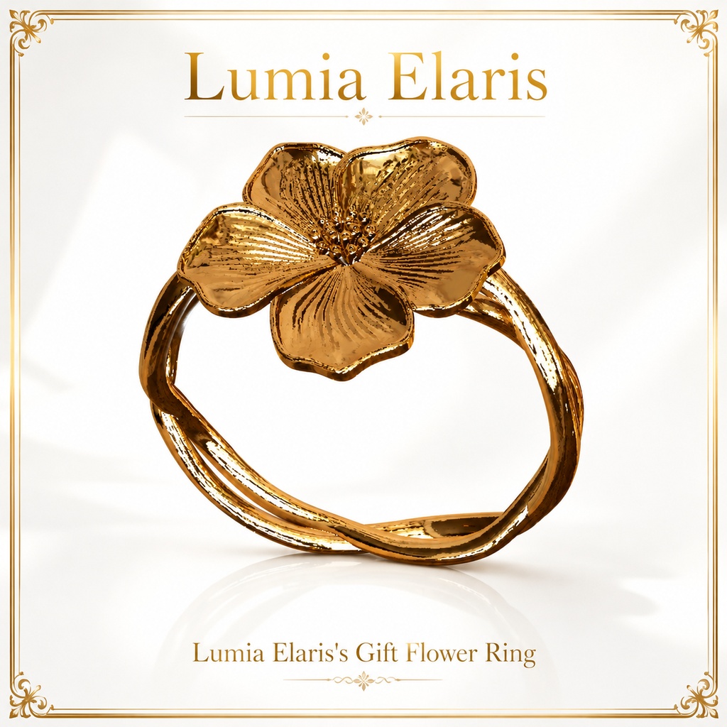 💍 Lumia Elaris's Gift Flower Ring / Lumia Elarisの贈り物の花の指輪 / 루미아 엘라리스의 선물 꽃반지