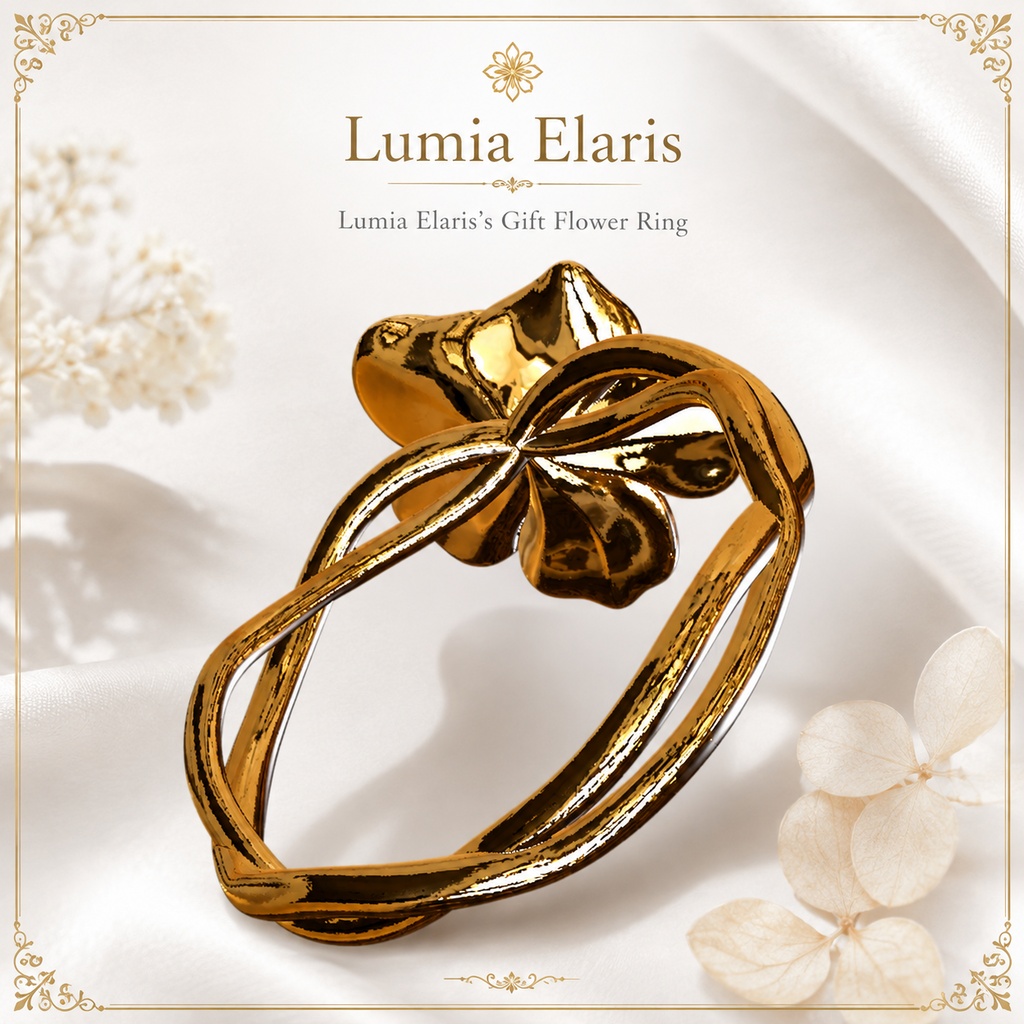 💍 Lumia Elaris's Gift Flower Ring / Lumia Elarisの贈り物の花の指輪 / 루미아 엘라리스의 선물 꽃반지