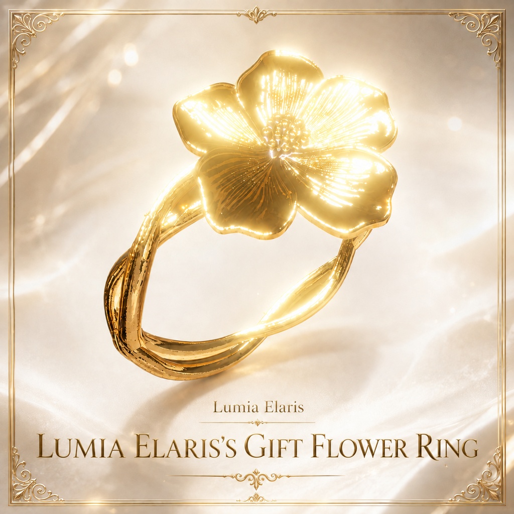 💍 Lumia Elaris's Gift Flower Ring / Lumia Elarisの贈り物の花の指輪 / 루미아 엘라리스의 선물 꽃반지
