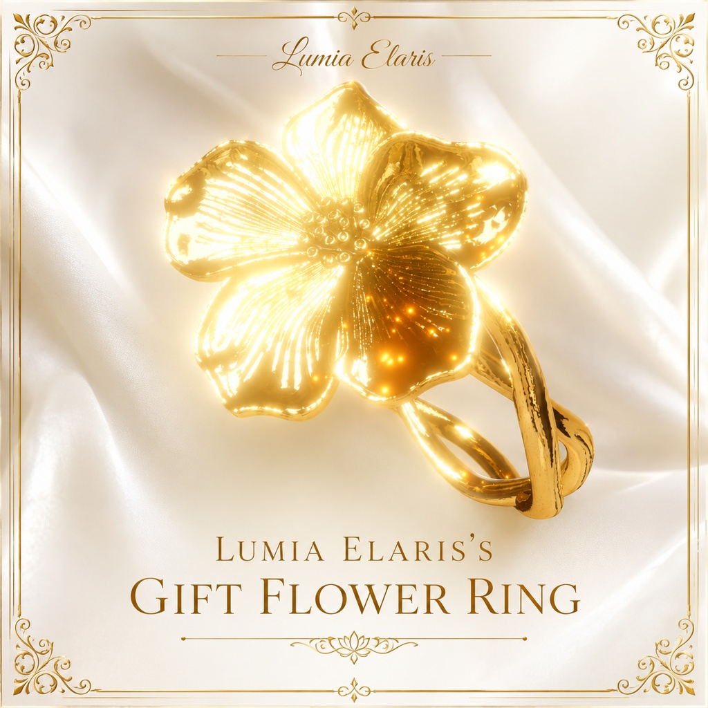 💍 Lumia Elaris's Gift Flower Ring / Lumia Elarisの贈り物の花の指輪 / 루미아 엘라리스의 선물 꽃반지