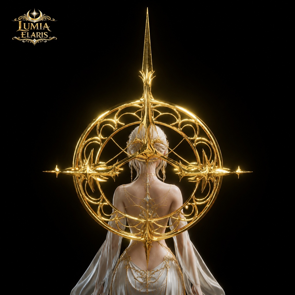 💫 Halo of the Divine Sovereign / 神聖なる至高の君主の光輪 / 신성한 절대 군주의 광륜 【🎨4 Colors Collection】
