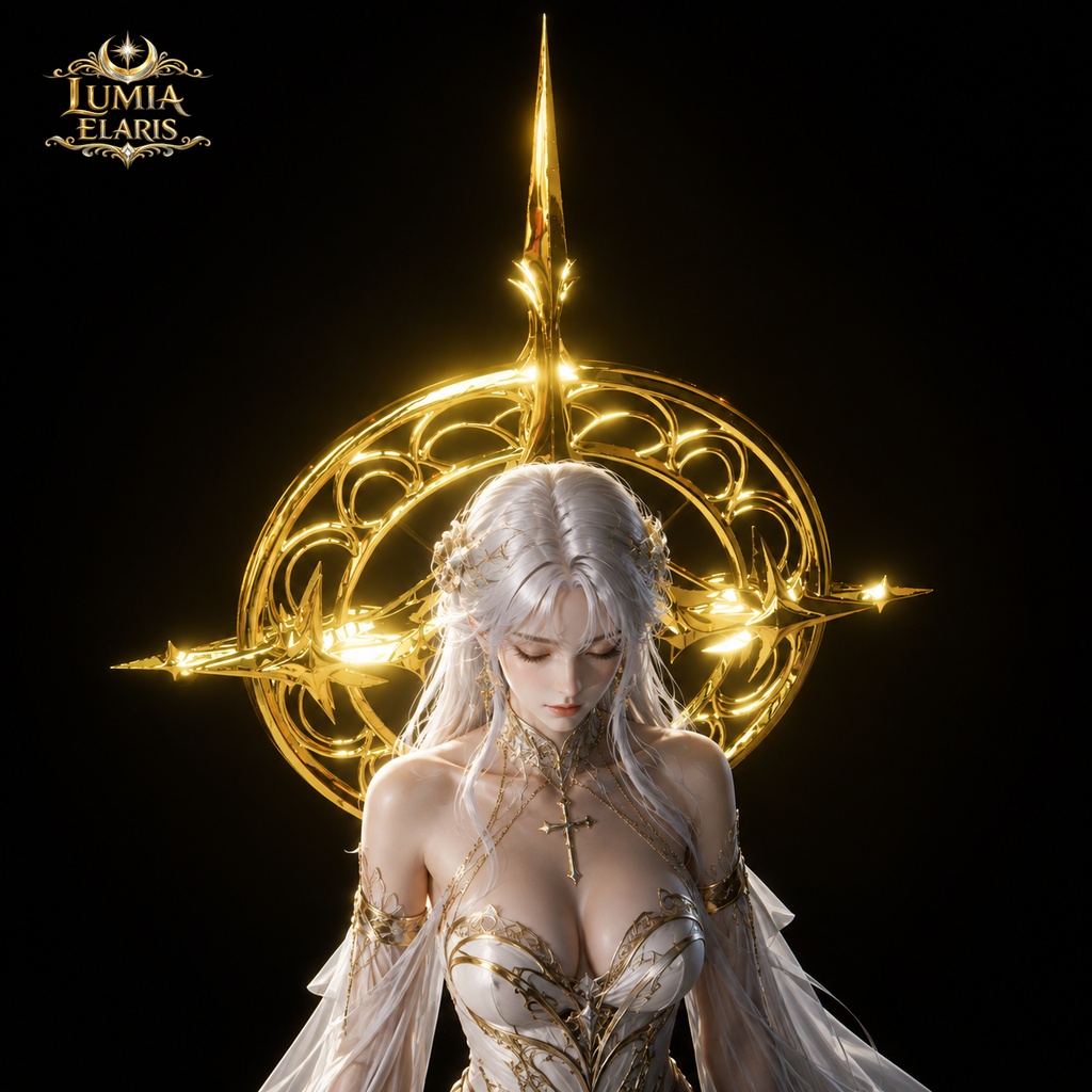 💫 Halo of the Divine Sovereign / 神聖なる至高の君主の光輪 / 신성한 절대 군주의 광륜 【🎨4 Colors Collection】
