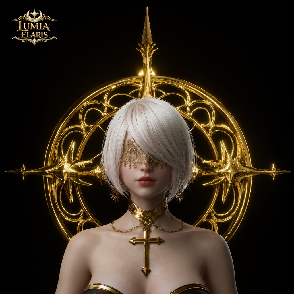 💫 Halo of the Divine Sovereign / 神聖なる至高の君主の光輪 / 신성한 절대 군주의 광륜 【🎨4 Colors Collection】