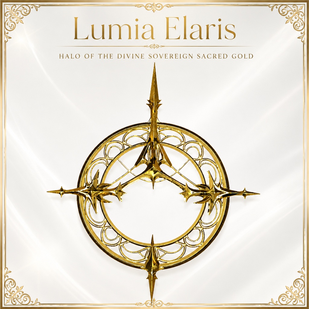 💫 Halo of the Divine Sovereign / 神聖なる至高の君主の光輪 / 신성한 절대 군주의 광륜 【🎨4 Colors Collection】