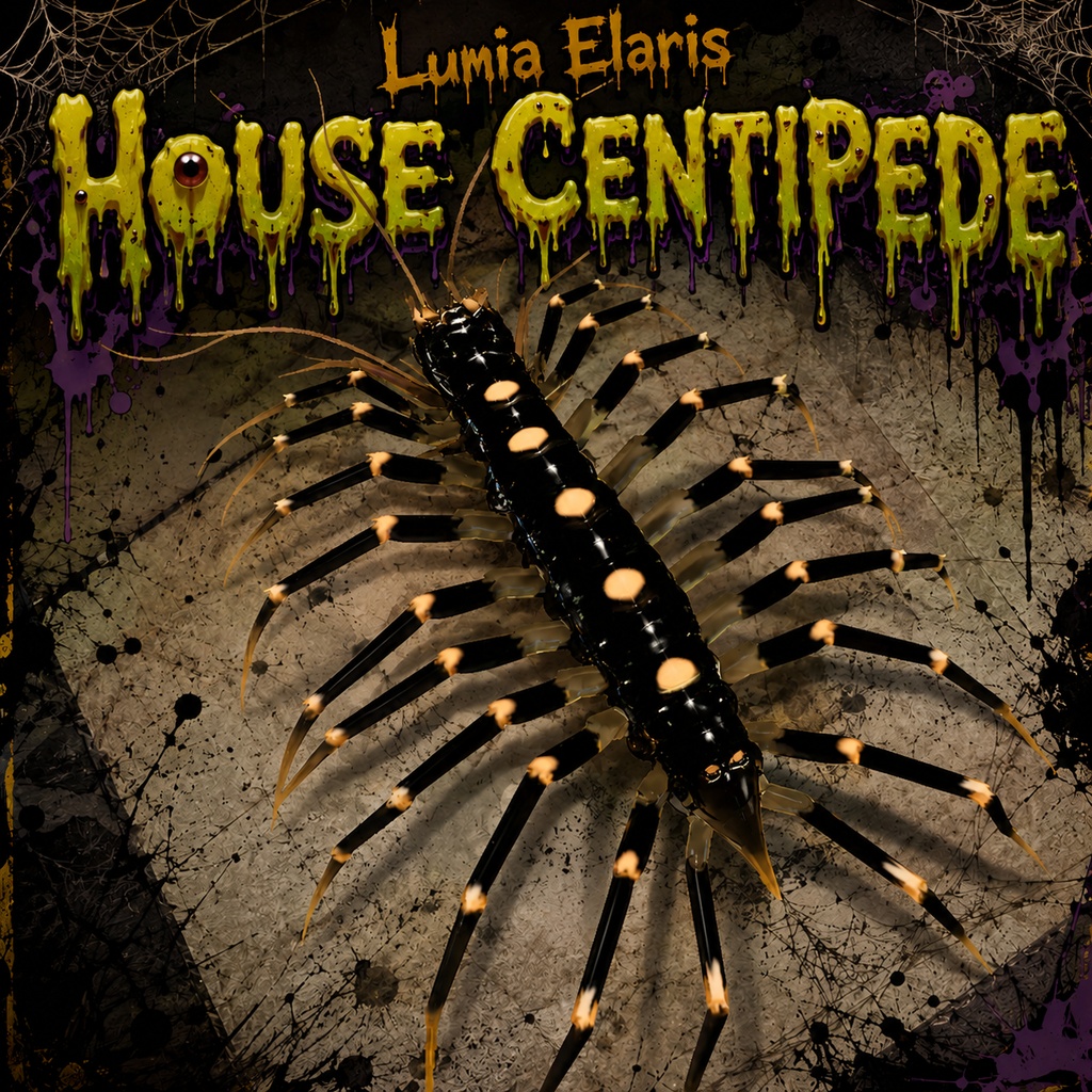 🕷️ House Centipede / ゲジ / 그리마