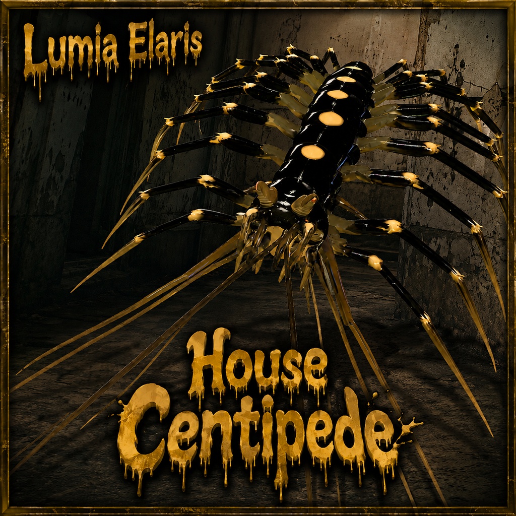 🕷️ House Centipede / ゲジ / 그리마