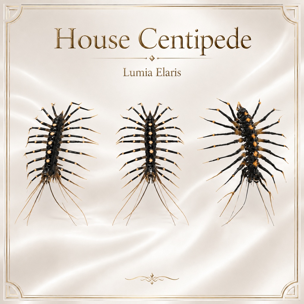 🕷️ House Centipede / ゲジ / 그리마
