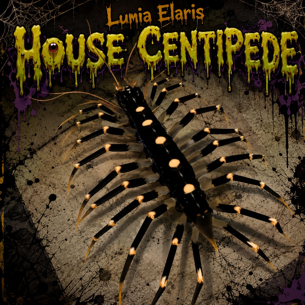 🕷️ House Centipede / ゲジ / 그리마