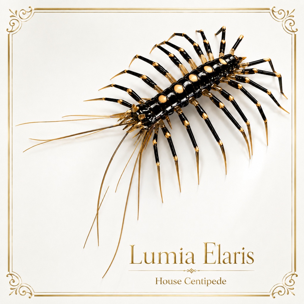 🕷️ House Centipede / ゲジ / 그리마