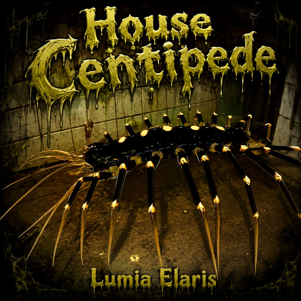 🕷️ House Centipede / ゲジ / 그리마
