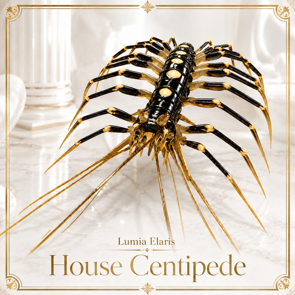 🕷️ House Centipede / ゲジ / 그리마