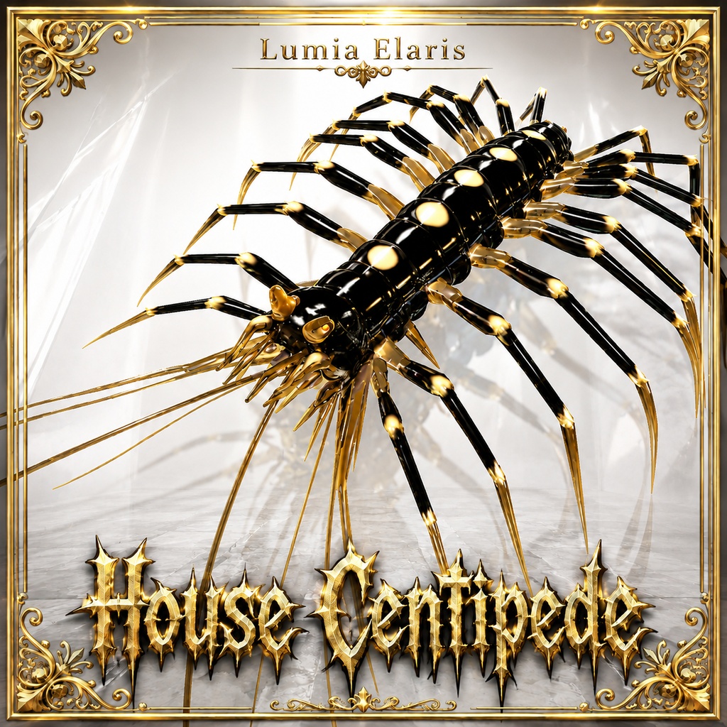 🕷️ House Centipede / ゲジ / 그리마