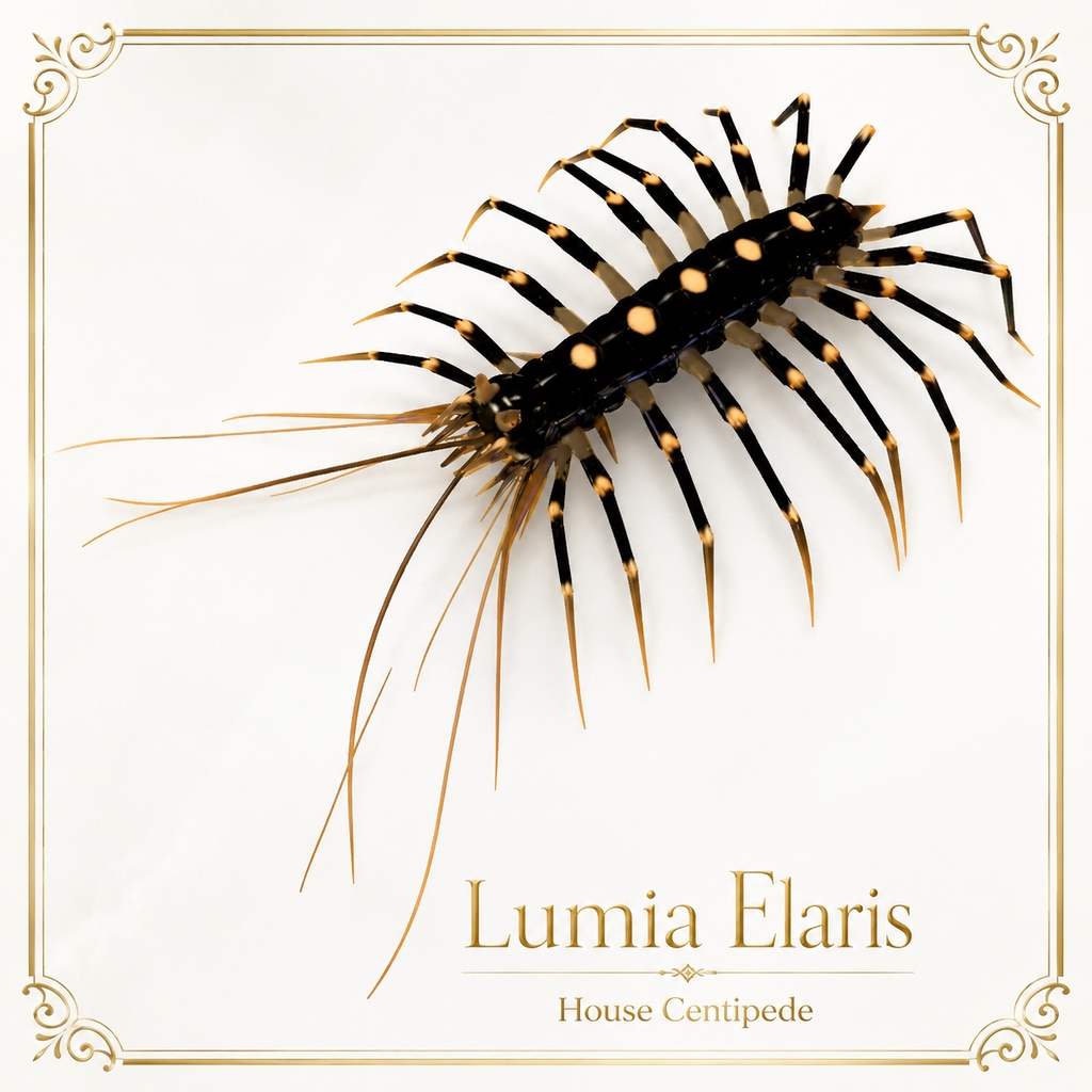 🕷️ House Centipede / ゲジ / 그리마