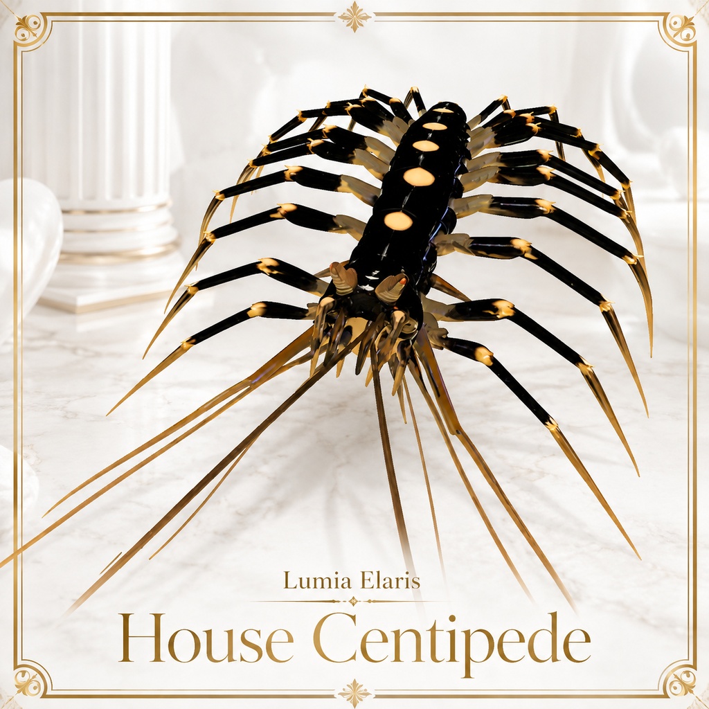 🕷️ House Centipede / ゲジ / 그리마