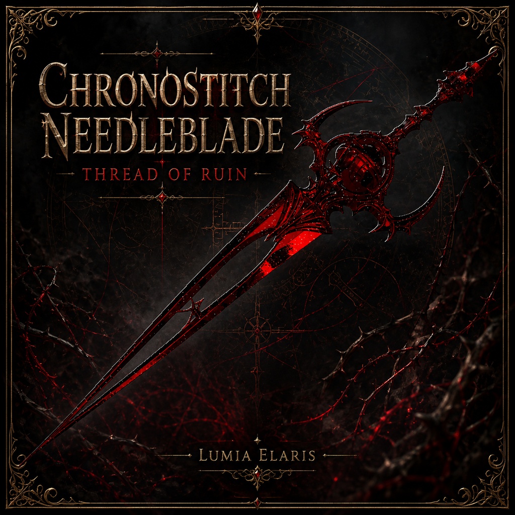 Chronostitch Needleblade Stitch of Fate / 時を縫う針剣 運命の縫合 / 시간을 꿰매는 바늘검 운명의 봉합 【🎨3 Colors Collection】