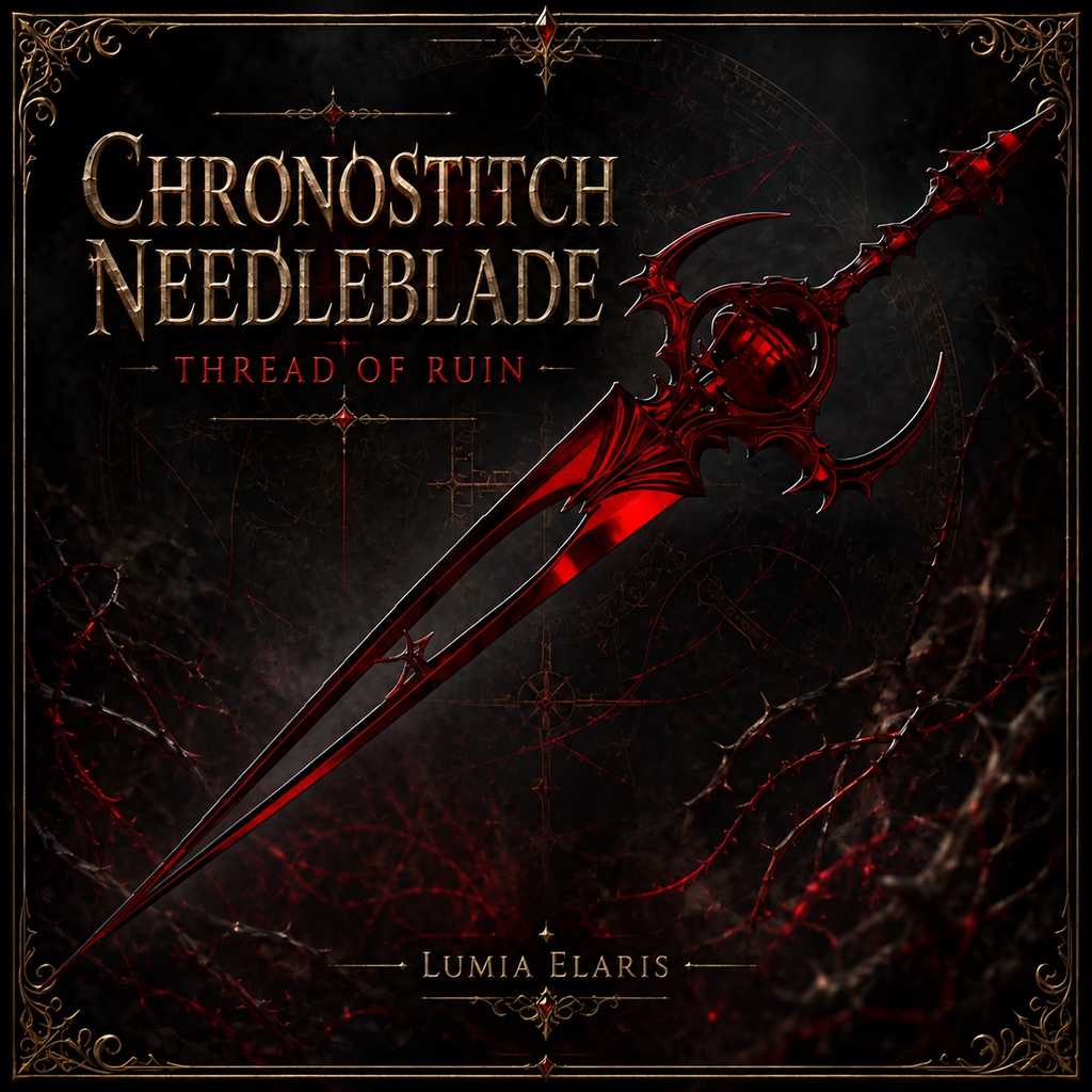 Chronostitch Needleblade Stitch of Fate / 時を縫う針剣 運命の縫合 / 시간을 꿰매는 바늘검 운명의 봉합 【🎨3 Colors Collection】