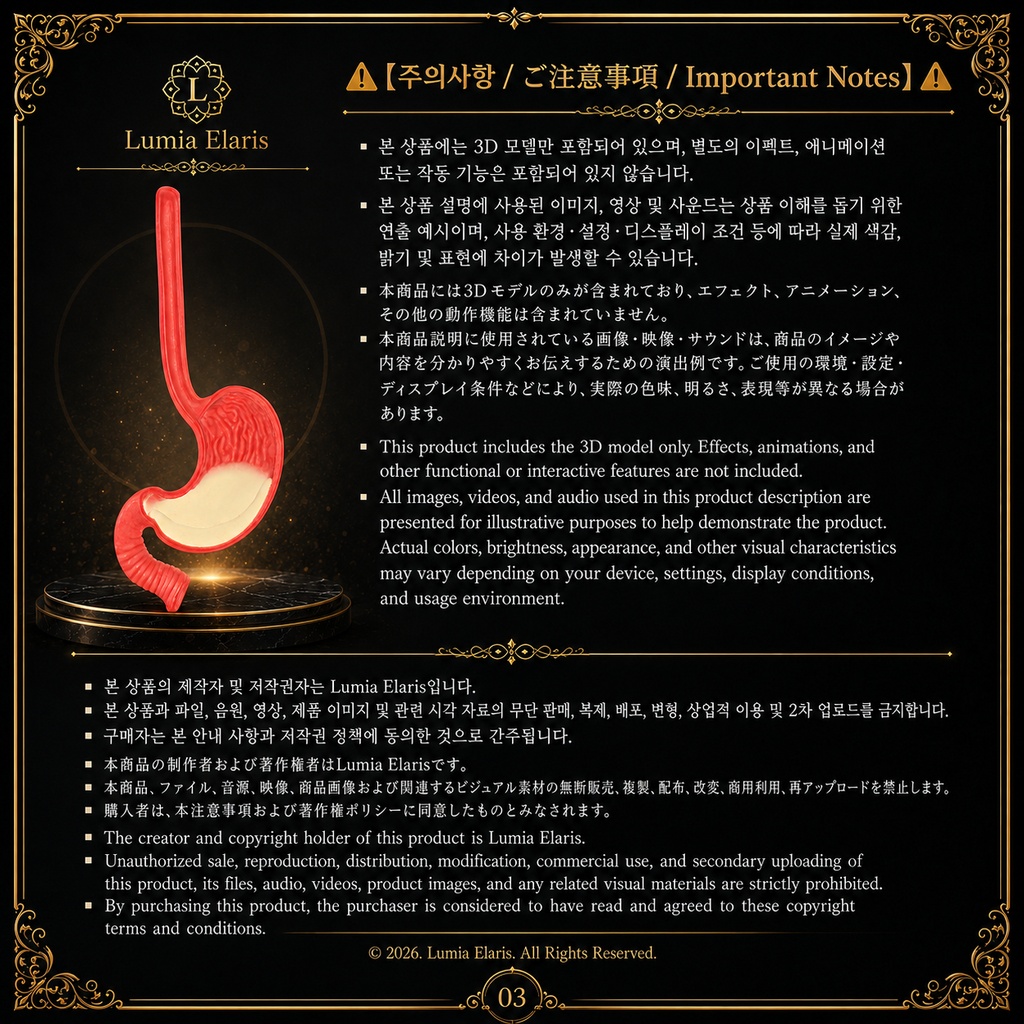 ð§ Stomach & Esophagus Model / èã»é£éã¢ãã« / ìì¥Â·ìë 몚ëž