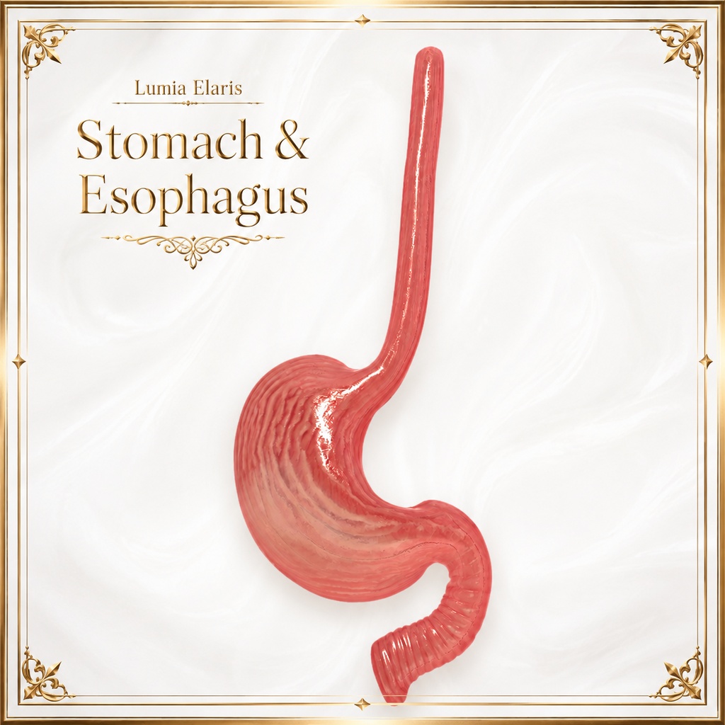 ð§ Stomach & Esophagus 3D Model / èã»é£é3Dã¢ãã« / ìì¥Â·ìë 3D 몚ëž