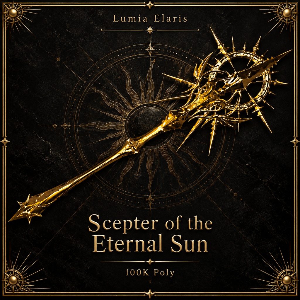 ⚜️ Scepter of the Eternal Sun / 永遠なる太陽の王笏 / 영원한 태양의 홀