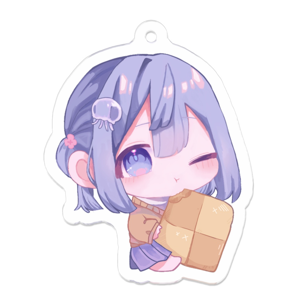 クラゲちゃんキーホルダー