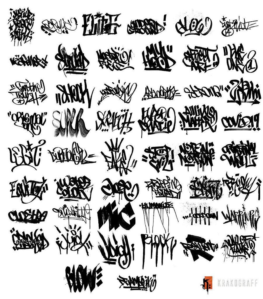 50 個のタグ付けブラシ | Tagging Photoshop Brushes