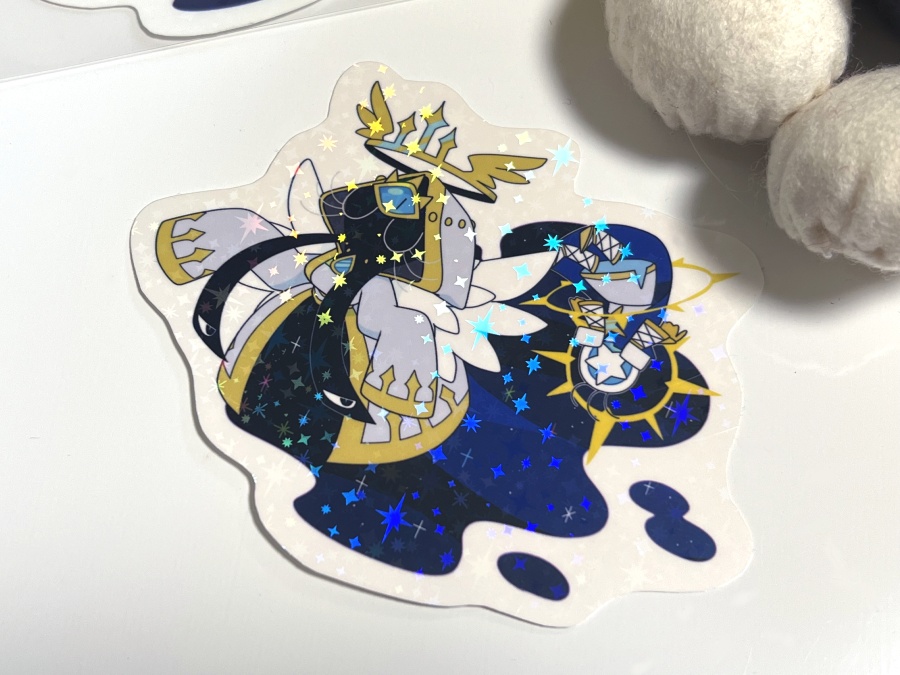 キラキラホロステッカー:フリーガ&バルダー