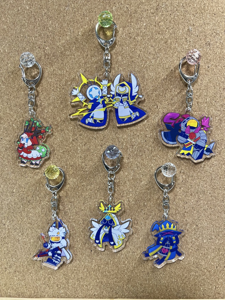 アクリルキーホルダー:スカー・デッドショット