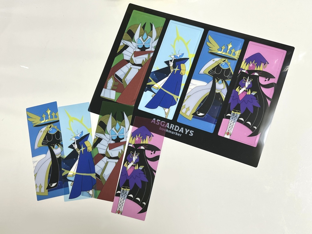 クリアブックマーカー