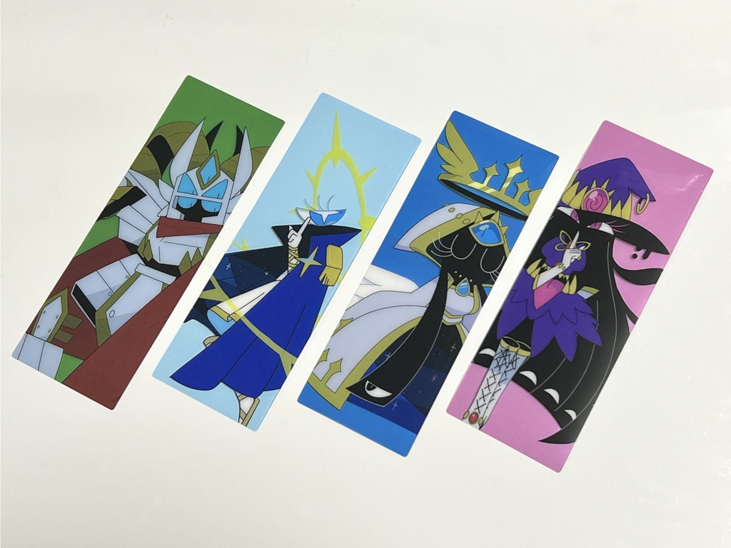 クリアブックマーカー