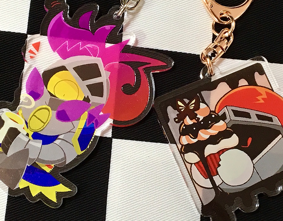 アクリルキーホルダー