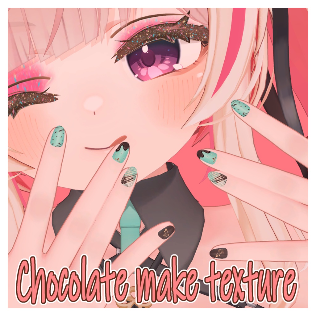 『イチゴ用/チョコメイクテクスチャ』　Ichigo  Chocolate make texture