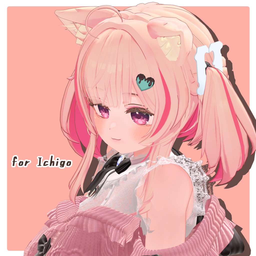 パンのアレ髪留め