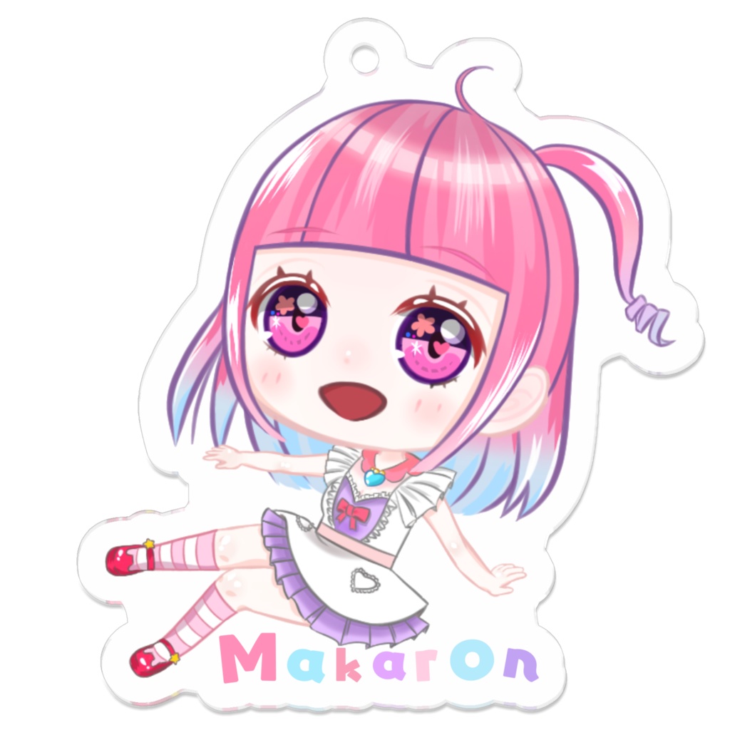 まかろんアクリルキーホルダー①