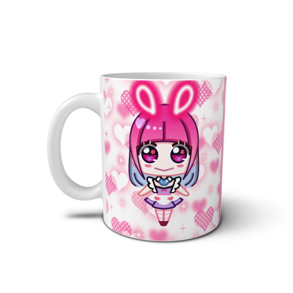 うさ耳まかろんマグカップ