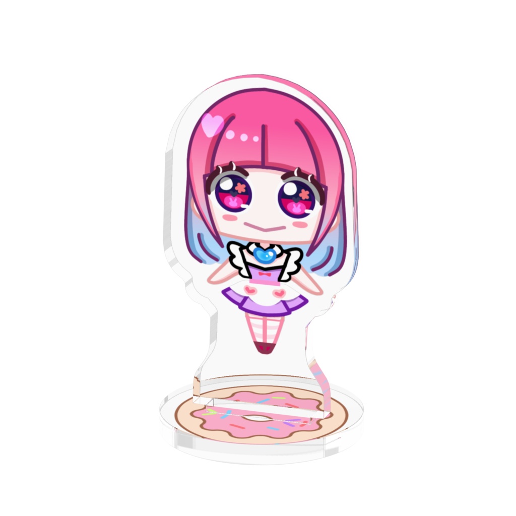 まかろん置き型アクリルフィギュア
