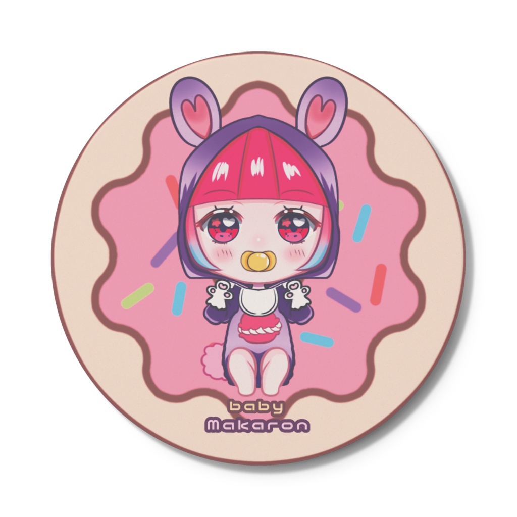 Babyまかろんコースター
