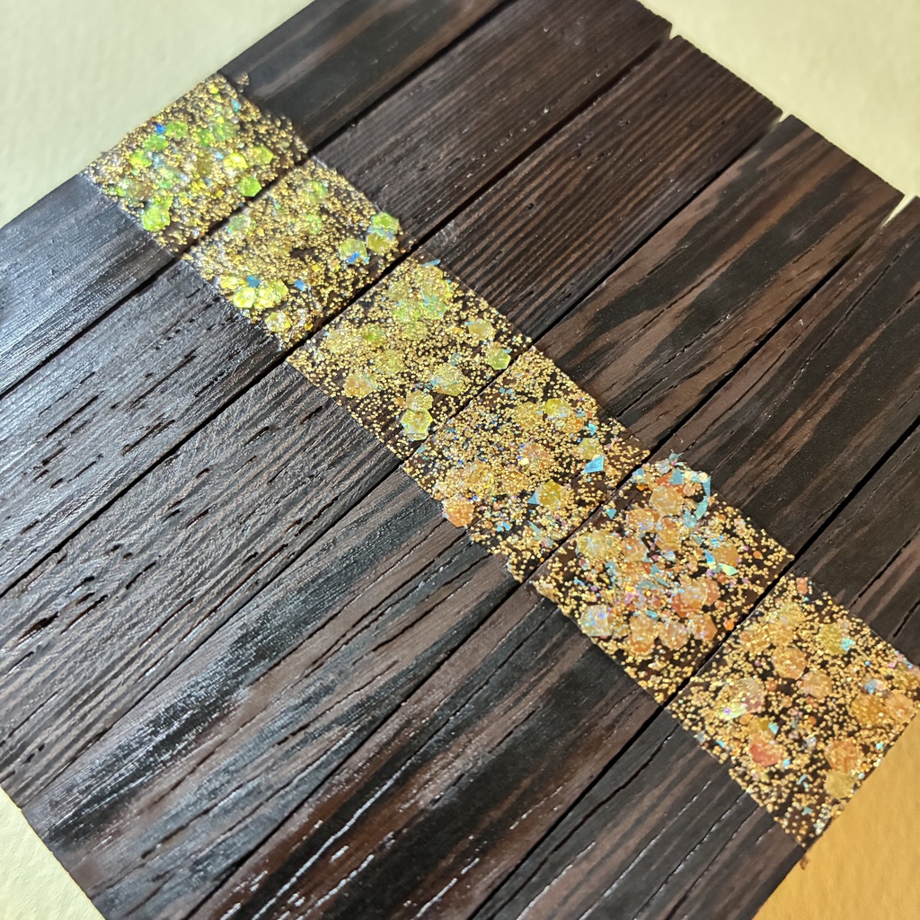 算木（約9.8cm）ウエンジ・ラメ