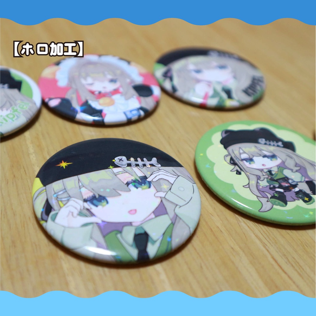 ランダム!キプだらけ缶バッチ【リアルアイテム】