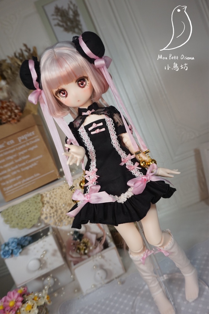 【完売】『尋桃』中華風ロリータチャイナドレスfor1/4DOLL
