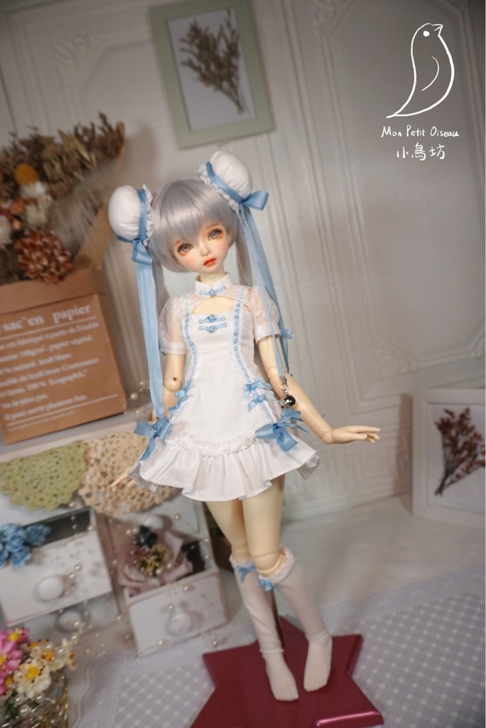 【完売】『尋桃』中華風ロリータチャイナドレスfor1/4DOLL