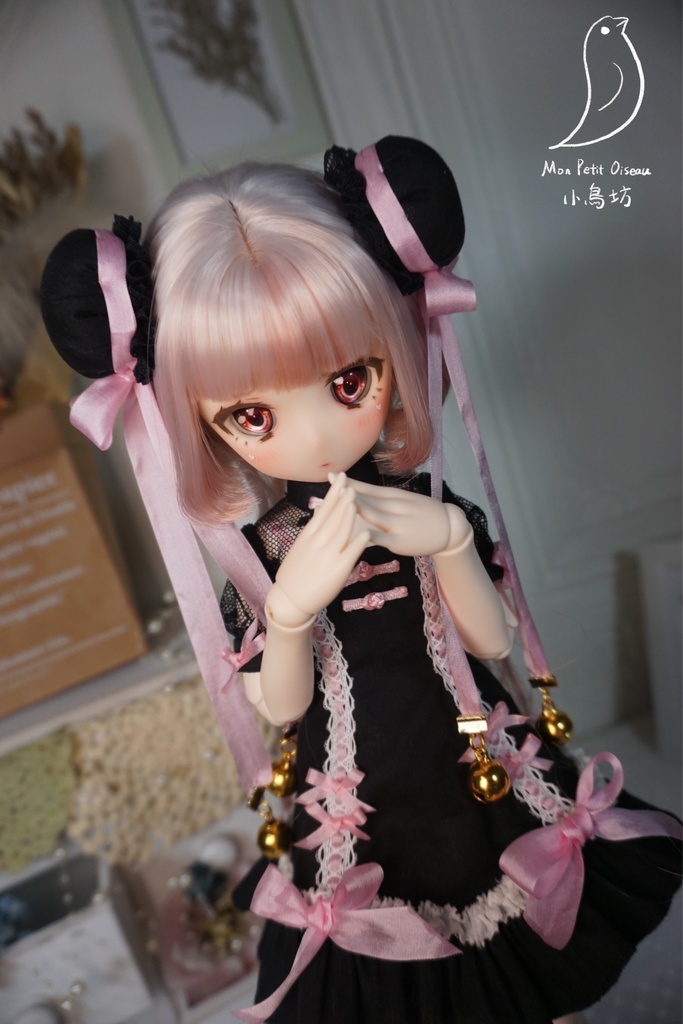 【完売】『尋桃』中華風ロリータチャイナドレスfor1/4DOLL
