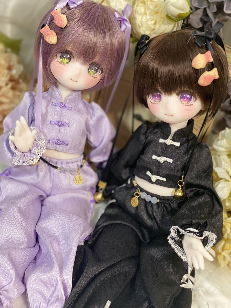 「完売」KongFuカンフー服チャイナ服forMDD&kumako