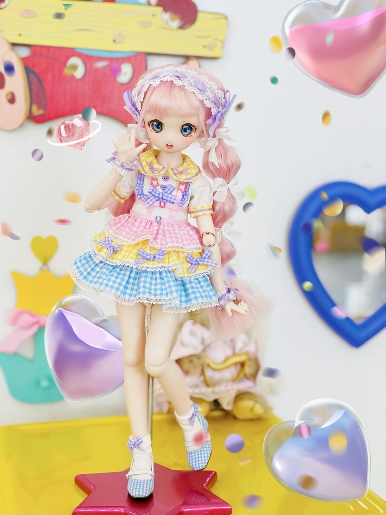 [完売]♡あまゆめおとめ♡お洋服セットfor1/4DOLL 